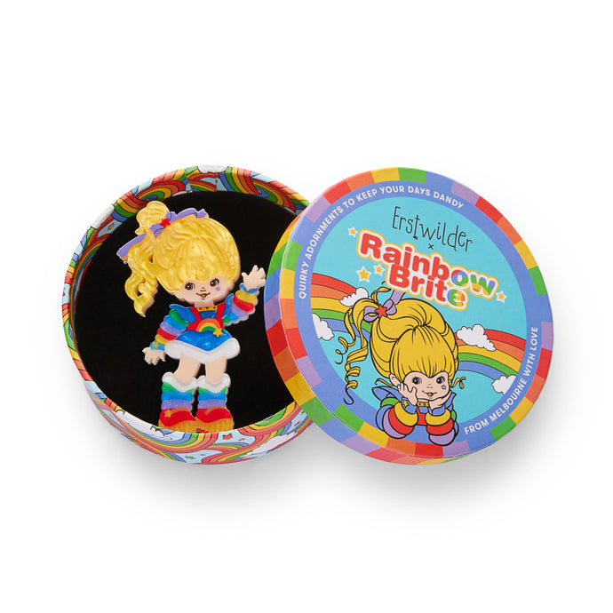Rainbow Brite Says Hello Brooch - Erstwilder x Rainbow Brite