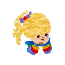 Load image into Gallery viewer, Rainbow Brite Brooch - Erstwilder x Rainbow Brite