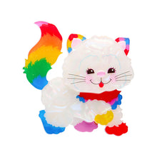 Load image into Gallery viewer, Kitty Brite Brooch - Erstwilder x Rainbow Brite