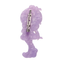Load image into Gallery viewer, Shy Violet Brooch - Erstwilder x Rainbow Brite
