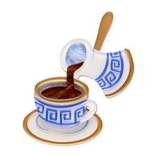Load image into Gallery viewer, Traditional Brew Brooch - Erstwilder A Greek Odyssey