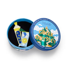 Load image into Gallery viewer, Opa! Ouzo Brooch - Erstwilder A Greek Odyssey