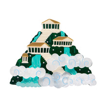 Load image into Gallery viewer, Sacred Ascent Brooch - Erstwilder A Greek Odyssey