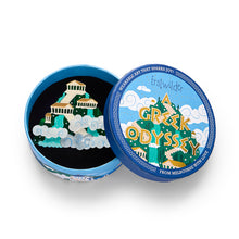Load image into Gallery viewer, Sacred Ascent Brooch - Erstwilder A Greek Odyssey