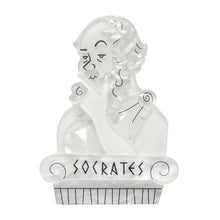 Load image into Gallery viewer, Socratic Method Brooch - Erstwilder A Greek Odyssey