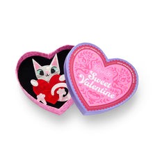 Load image into Gallery viewer, Kalila Kitty Brooch - Erstwilder Sweet Valentine