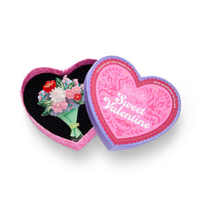 Load image into Gallery viewer, Ever After Blooms Brooch - Erstwilder Sweet Valentine