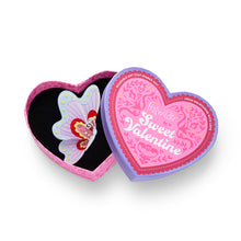 Load image into Gallery viewer, Hearts Aflutter Brooch - Erstwilder Sweet Valentine