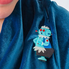 Load image into Gallery viewer, Rosie the Robot Brooch - Erstwilder x Hanna Barbera
