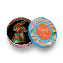 Load image into Gallery viewer, Milo the Bunny Brooch - Erstwilder x Pete Cromer Easter