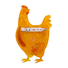 Load image into Gallery viewer, Bessie the Chicken Brooch - Erstwilder x Pete Cromer Easter