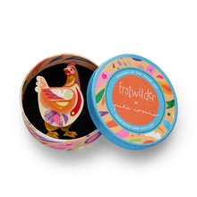 Load image into Gallery viewer, Bessie the Chicken Brooch - Erstwilder x Pete Cromer Easter