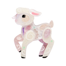 Load image into Gallery viewer, Lottie the Lamb Brooch - Erstwilder x Pete Cromer Easter