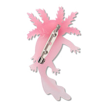Load image into Gallery viewer, Axolotl Brooch - Erstwilder The Rarest Kind