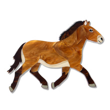 Load image into Gallery viewer, Takhi Wild Horse Brooch - Erstwilder The Rarest Kind