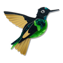 Load image into Gallery viewer, Dusky Starfrontlet Brooch - Erstwilder The Rarest Kind