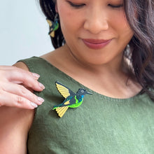 Load image into Gallery viewer, Dusky Starfrontlet Brooch - Erstwilder The Rarest Kind