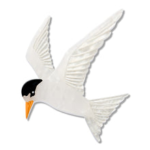 Load image into Gallery viewer, New Zealand Fairy Tern Brooch - Erstwilder The Rarest Kind
