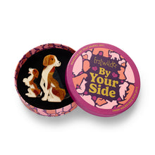 Load image into Gallery viewer, Paw by Paw Brooch Pair - Erstwilder By Your Side