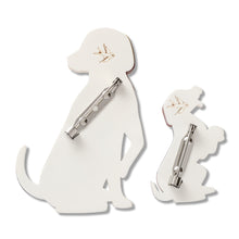 Load image into Gallery viewer, Paw by Paw Brooch Pair - Erstwilder By Your Side