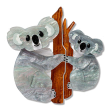 Load image into Gallery viewer, Among the Eucalyptus Brooch Pair - Erstwilder By Your Side