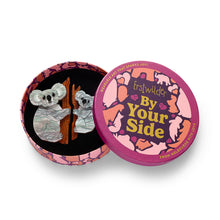 Load image into Gallery viewer, Among the Eucalyptus Brooch Pair - Erstwilder By Your Side