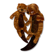 Load image into Gallery viewer, Hold Tight Brooch Pair - Erstwilder By Your Side