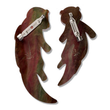 Load image into Gallery viewer, Hold Tight Brooch Pair - Erstwilder By Your Side