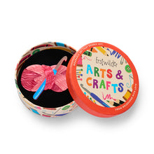 Load image into Gallery viewer, Hooked on Crochet Brooch - Erstwilder Arts &amp; Crafts Part 2