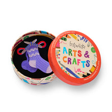 Load image into Gallery viewer, Sock it to Me Brooch - Erstwilder Arts &amp; Crafts Part 2