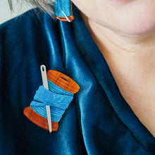 Load image into Gallery viewer, Thread the Needle Brooch - Erstwilder Arts &amp; Crafts Part 2