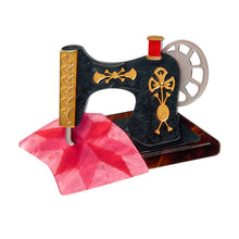 Load image into Gallery viewer, Singer of Seams Brooch - Erstwilder Arts &amp; Crafts Part 2