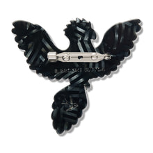 Load image into Gallery viewer, Kurri Kurri Marrpu (Red-Tailed Black Cockatoo) Brooch - Erstwilder x Brooke Sutton