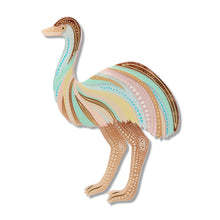 Load image into Gallery viewer, Utingat Ritjinguthinha (Emu) Brooch - Erstwilder x Brooke Sutton
