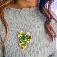 Load image into Gallery viewer, Tjawan Ritjinguthinha (Frog) Brooch - Erstwilder x Brooke Sutton