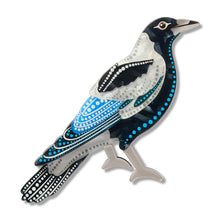 Load image into Gallery viewer, Kulpurru (Magpie) Brooch - Erstwilder x Brooke Sutton