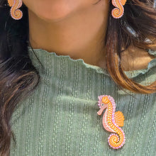 Load image into Gallery viewer, Kuu Wanana (Seahorse) Brooch - Erstwilder x Brooke Sutton