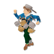 Load image into Gallery viewer, Saucepan Man Brooch - Erstwilder x The Magic Faraway Tree