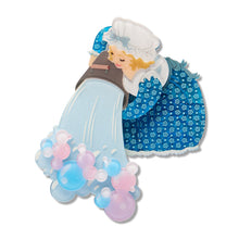 Load image into Gallery viewer, Dame Washalot Brooch - Erstwilder x The Magic Faraway Tree