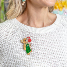Load image into Gallery viewer, Bear's Adventures Brooch - Erstwilder x The Magic Faraway Tree