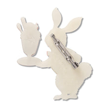 Load image into Gallery viewer, Rabbit Waiter Brooch - Erstwilder x The Magic Faraway Tree