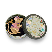 Load image into Gallery viewer, Clockwork Mouse Brooch - Erstwilder x The Magic Faraway Tree