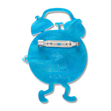 Load image into Gallery viewer, Silky's Clock Brooch - Erstwilder x The Magic Faraway Tree
