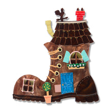 Load image into Gallery viewer, Shoe House Brooch - Erstwilder x The Magic Faraway Tree