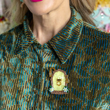 Load image into Gallery viewer, Silky’s Door Brooch - Erstwilder x The Magic Faraway Tree