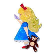 Load image into Gallery viewer, Just Right Brooch - Erstwilder x Pete Cromer 'Fairy Tales' Part 2