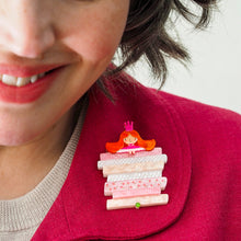 Load image into Gallery viewer, Delicate Sensibilities Brooch - Erstwilder x Pete Cromer 'Fairy Tales' Part 2