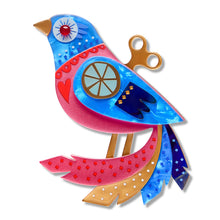 Load image into Gallery viewer, The Wind Up Brooch - Erstwilder x Pete Cromer 'Fairy Tales' Part 2