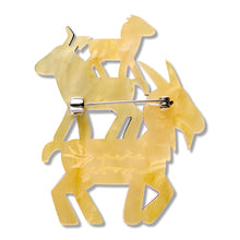 Load image into Gallery viewer, Goat Goals Brooch - Erstwilder x Pete Cromer 'Fairy Tales' Part 2