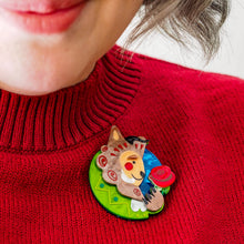 Load image into Gallery viewer, Accursed Gentleman Brooch - Erstwilder x Pete Cromer 'Fairy Tales' Part 2